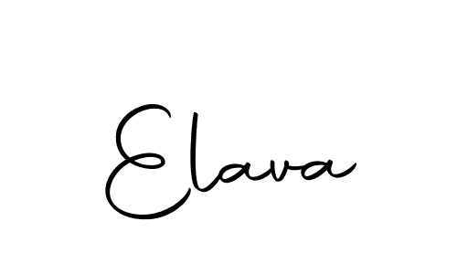 Design your own signature with our free online signature maker. With this signature software, you can create a handwritten (Autography-DOLnW) signature for name Elava. Elava signature style 10 images and pictures png