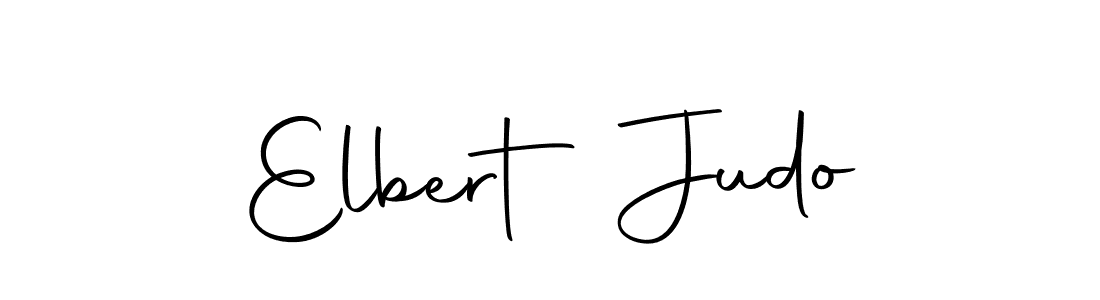 Design your own signature with our free online signature maker. With this signature software, you can create a handwritten (Autography-DOLnW) signature for name Elbert Judo. Elbert Judo signature style 10 images and pictures png