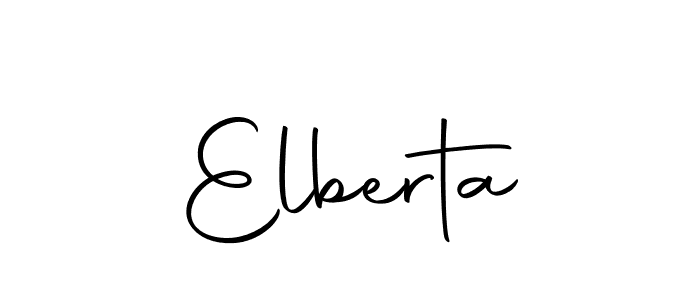 Elberta stylish signature style. Best Handwritten Sign (Autography-DOLnW) for my name. Handwritten Signature Collection Ideas for my name Elberta. Elberta signature style 10 images and pictures png