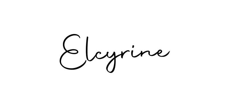 Also we have Elcyrine name is the best signature style. Create professional handwritten signature collection using Autography-DOLnW autograph style. Elcyrine signature style 10 images and pictures png