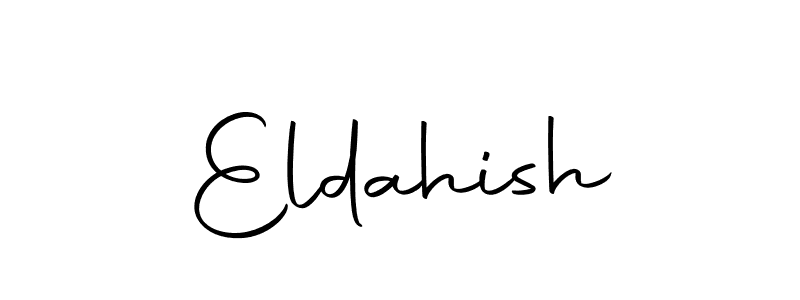 How to make Eldahish signature? Autography-DOLnW is a professional autograph style. Create handwritten signature for Eldahish name. Eldahish signature style 10 images and pictures png