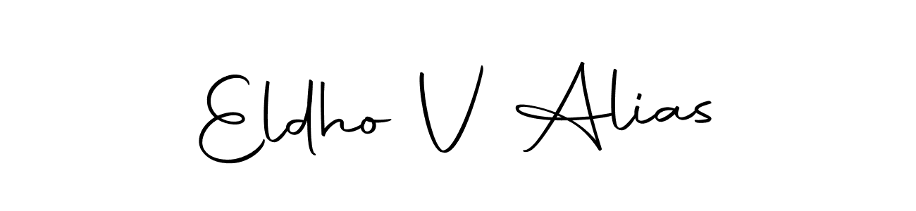 Once you've used our free online signature maker to create your best signature Autography-DOLnW style, it's time to enjoy all of the benefits that Eldho V Alias name signing documents. Eldho V Alias signature style 10 images and pictures png