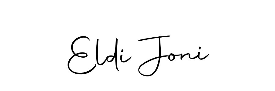 It looks lik you need a new signature style for name Eldi Joni. Design unique handwritten (Autography-DOLnW) signature with our free signature maker in just a few clicks. Eldi Joni signature style 10 images and pictures png