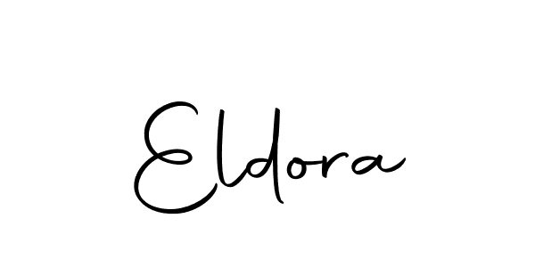 Create a beautiful signature design for name Eldora. With this signature (Autography-DOLnW) fonts, you can make a handwritten signature for free. Eldora signature style 10 images and pictures png