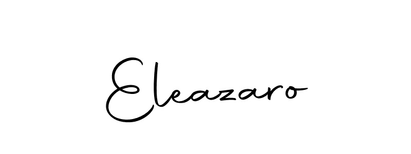 Create a beautiful signature design for name Eleazaro. With this signature (Autography-DOLnW) fonts, you can make a handwritten signature for free. Eleazaro signature style 10 images and pictures png