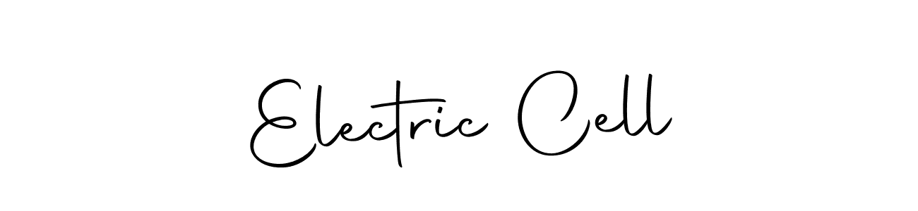 Electric Cell stylish signature style. Best Handwritten Sign (Autography-DOLnW) for my name. Handwritten Signature Collection Ideas for my name Electric Cell. Electric Cell signature style 10 images and pictures png