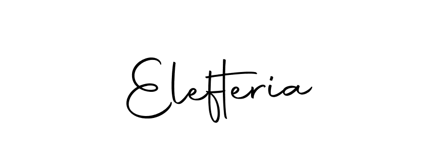 You can use this online signature creator to create a handwritten signature for the name Elefteria. This is the best online autograph maker. Elefteria signature style 10 images and pictures png