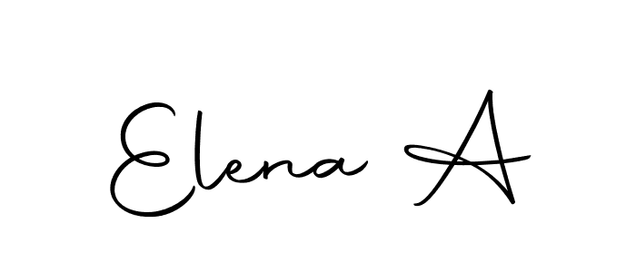 Make a beautiful signature design for name Elena A. Use this online signature maker to create a handwritten signature for free. Elena A signature style 10 images and pictures png