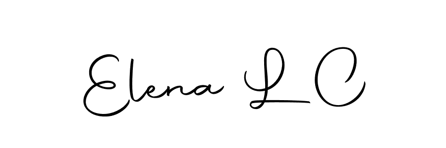 It looks lik you need a new signature style for name Elena L C. Design unique handwritten (Autography-DOLnW) signature with our free signature maker in just a few clicks. Elena L C signature style 10 images and pictures png