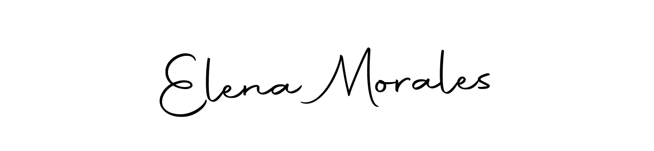 Make a beautiful signature design for name Elena Morales. Use this online signature maker to create a handwritten signature for free. Elena Morales signature style 10 images and pictures png