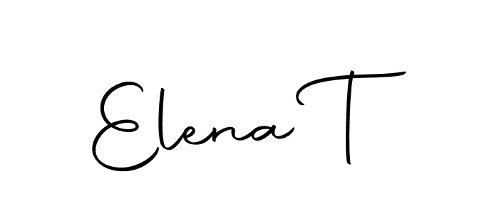 Similarly Autography-DOLnW is the best handwritten signature design. Signature creator online .You can use it as an online autograph creator for name Elena T. Elena T signature style 10 images and pictures png