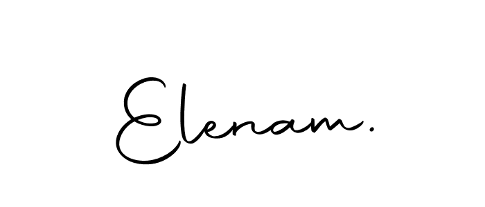 Autography-DOLnW is a professional signature style that is perfect for those who want to add a touch of class to their signature. It is also a great choice for those who want to make their signature more unique. Get Elenam. name to fancy signature for free. Elenam. signature style 10 images and pictures png