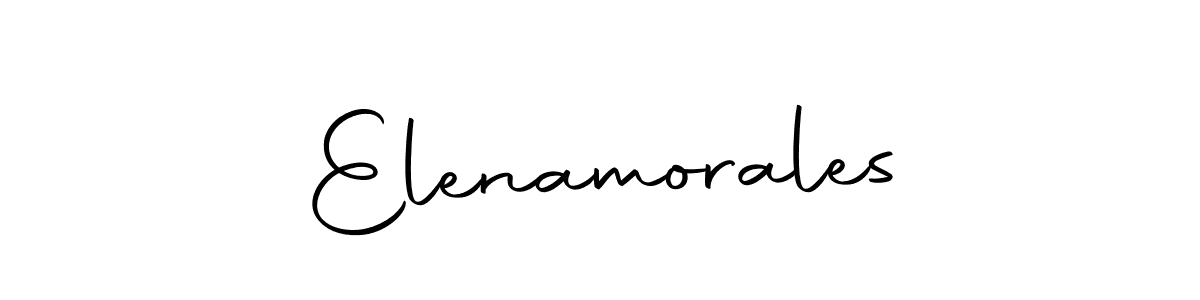 Elenamorales stylish signature style. Best Handwritten Sign (Autography-DOLnW) for my name. Handwritten Signature Collection Ideas for my name Elenamorales. Elenamorales signature style 10 images and pictures png