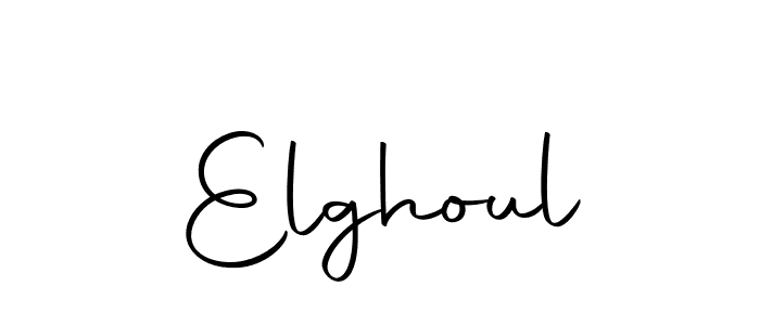 Make a beautiful signature design for name Elghoul. With this signature (Autography-DOLnW) style, you can create a handwritten signature for free. Elghoul signature style 10 images and pictures png