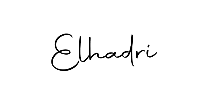 Also we have Elhadri name is the best signature style. Create professional handwritten signature collection using Autography-DOLnW autograph style. Elhadri signature style 10 images and pictures png