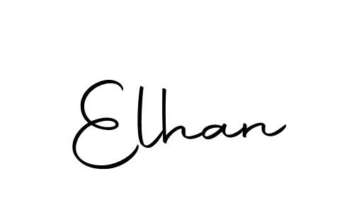 Use a signature maker to create a handwritten signature online. With this signature software, you can design (Autography-DOLnW) your own signature for name Elhan. Elhan signature style 10 images and pictures png