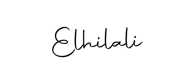 if you are searching for the best signature style for your name Elhilali. so please give up your signature search. here we have designed multiple signature styles  using Autography-DOLnW. Elhilali signature style 10 images and pictures png