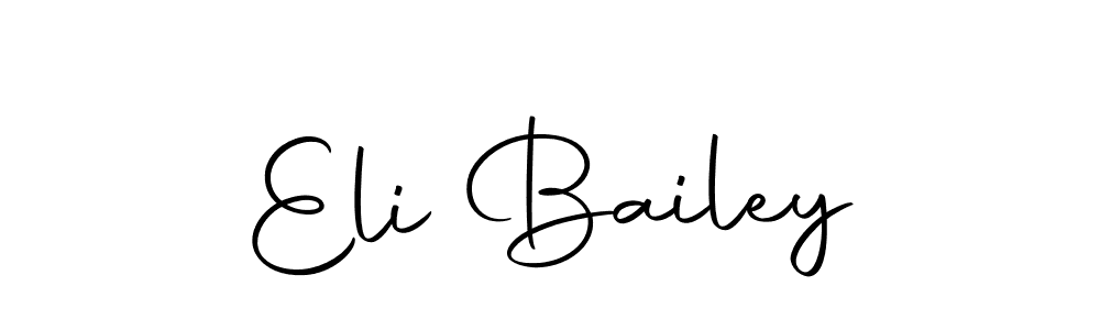 It looks lik you need a new signature style for name Eli Bailey. Design unique handwritten (Autography-DOLnW) signature with our free signature maker in just a few clicks. Eli Bailey signature style 10 images and pictures png