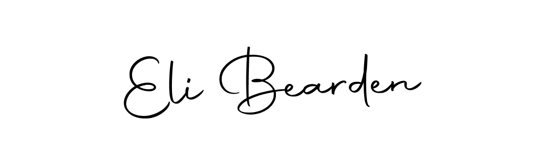 Make a beautiful signature design for name Eli Bearden. Use this online signature maker to create a handwritten signature for free. Eli Bearden signature style 10 images and pictures png
