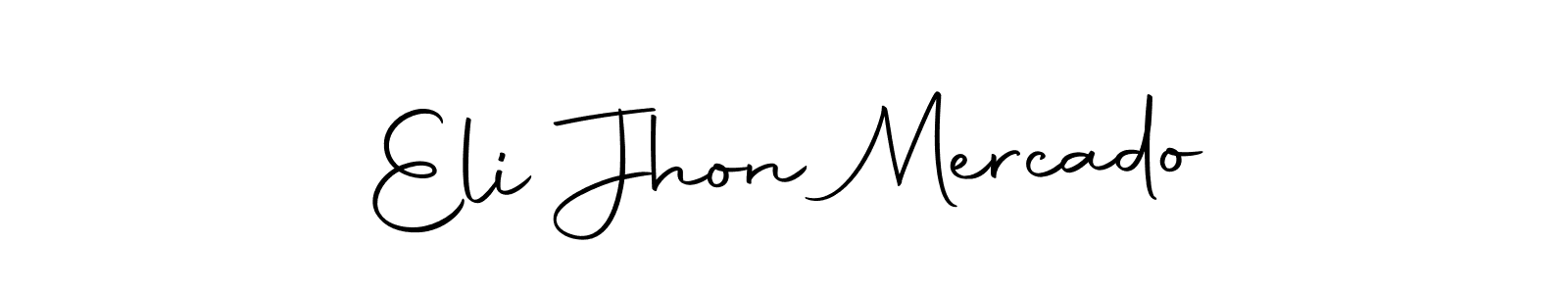 You can use this online signature creator to create a handwritten signature for the name Eli Jhon Mercado. This is the best online autograph maker. Eli Jhon Mercado signature style 10 images and pictures png