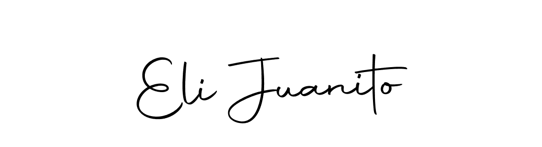 How to make Eli Juanito signature? Autography-DOLnW is a professional autograph style. Create handwritten signature for Eli Juanito name. Eli Juanito signature style 10 images and pictures png