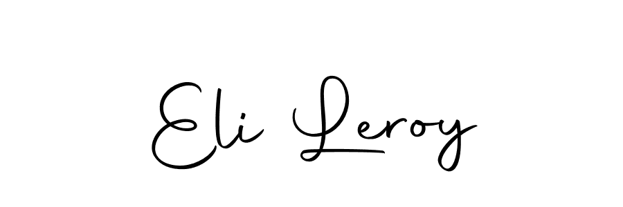Eli Leroy stylish signature style. Best Handwritten Sign (Autography-DOLnW) for my name. Handwritten Signature Collection Ideas for my name Eli Leroy. Eli Leroy signature style 10 images and pictures png