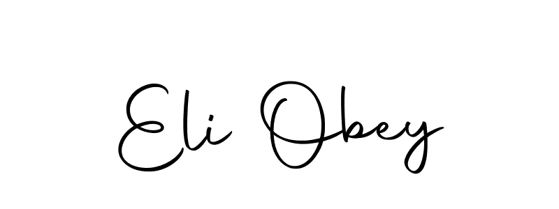 Make a beautiful signature design for name Eli Obey. Use this online signature maker to create a handwritten signature for free. Eli Obey signature style 10 images and pictures png