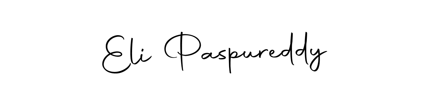 Design your own signature with our free online signature maker. With this signature software, you can create a handwritten (Autography-DOLnW) signature for name Eli Paspureddy. Eli Paspureddy signature style 10 images and pictures png