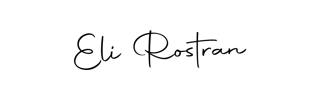 How to make Eli Rostran signature? Autography-DOLnW is a professional autograph style. Create handwritten signature for Eli Rostran name. Eli Rostran signature style 10 images and pictures png