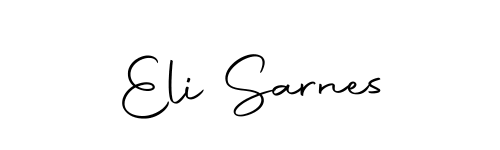 Use a signature maker to create a handwritten signature online. With this signature software, you can design (Autography-DOLnW) your own signature for name Eli Sarnes. Eli Sarnes signature style 10 images and pictures png