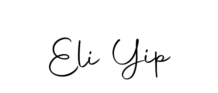 if you are searching for the best signature style for your name Eli Yip. so please give up your signature search. here we have designed multiple signature styles  using Autography-DOLnW. Eli Yip signature style 10 images and pictures png