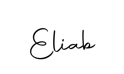 if you are searching for the best signature style for your name Eliab. so please give up your signature search. here we have designed multiple signature styles  using Autography-DOLnW. Eliab signature style 10 images and pictures png