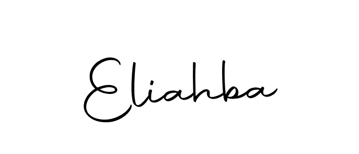 You can use this online signature creator to create a handwritten signature for the name Eliahba. This is the best online autograph maker. Eliahba signature style 10 images and pictures png
