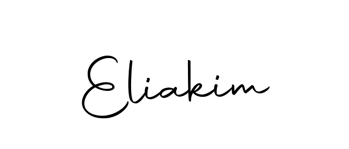 Make a beautiful signature design for name Eliakim. With this signature (Autography-DOLnW) style, you can create a handwritten signature for free. Eliakim signature style 10 images and pictures png