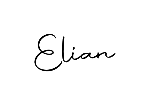 Use a signature maker to create a handwritten signature online. With this signature software, you can design (Autography-DOLnW) your own signature for name Elian. Elian signature style 10 images and pictures png