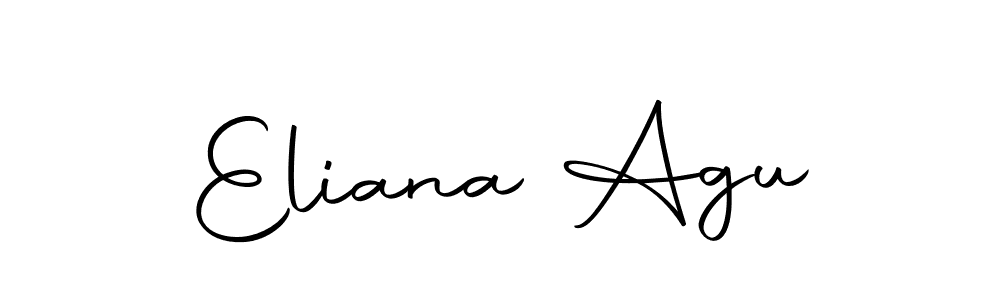 Similarly Autography-DOLnW is the best handwritten signature design. Signature creator online .You can use it as an online autograph creator for name Eliana Agu. Eliana Agu signature style 10 images and pictures png