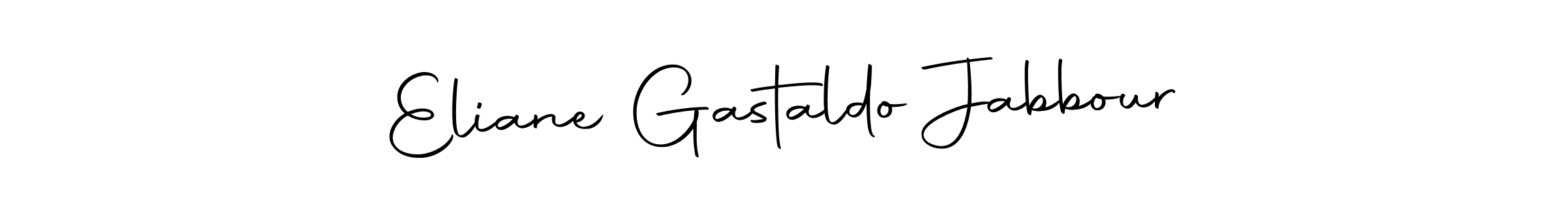 Eliane Gastaldo Jabbour stylish signature style. Best Handwritten Sign (Autography-DOLnW) for my name. Handwritten Signature Collection Ideas for my name Eliane Gastaldo Jabbour. Eliane Gastaldo Jabbour signature style 10 images and pictures png