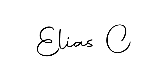 Elias C stylish signature style. Best Handwritten Sign (Autography-DOLnW) for my name. Handwritten Signature Collection Ideas for my name Elias C. Elias C signature style 10 images and pictures png