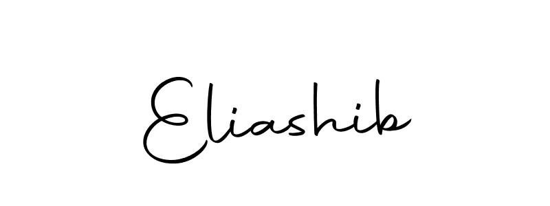 Create a beautiful signature design for name Eliashib. With this signature (Autography-DOLnW) fonts, you can make a handwritten signature for free. Eliashib signature style 10 images and pictures png