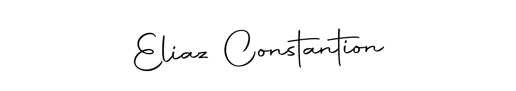 Similarly Autography-DOLnW is the best handwritten signature design. Signature creator online .You can use it as an online autograph creator for name Eliaz Constantion. Eliaz Constantion signature style 10 images and pictures png