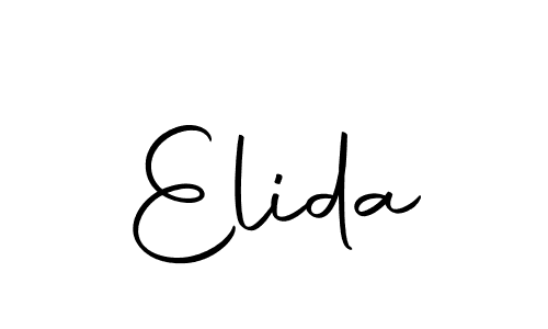 You should practise on your own different ways (Autography-DOLnW) to write your name (Elida) in signature. don't let someone else do it for you. Elida signature style 10 images and pictures png
