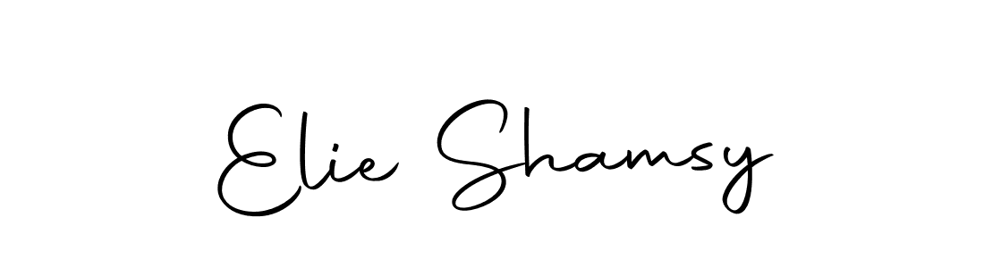 Once you've used our free online signature maker to create your best signature Autography-DOLnW style, it's time to enjoy all of the benefits that Elie Shamsy name signing documents. Elie Shamsy signature style 10 images and pictures png