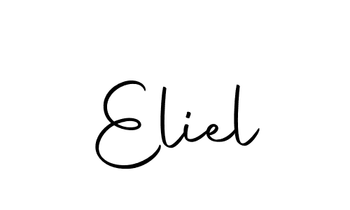 Similarly Autography-DOLnW is the best handwritten signature design. Signature creator online .You can use it as an online autograph creator for name Eliel. Eliel signature style 10 images and pictures png