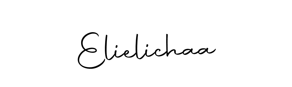 How to make Elielichaa signature? Autography-DOLnW is a professional autograph style. Create handwritten signature for Elielichaa name. Elielichaa signature style 10 images and pictures png