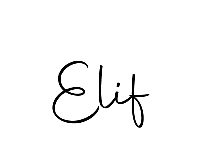 Also we have Elif name is the best signature style. Create professional handwritten signature collection using Autography-DOLnW autograph style. Elif signature style 10 images and pictures png