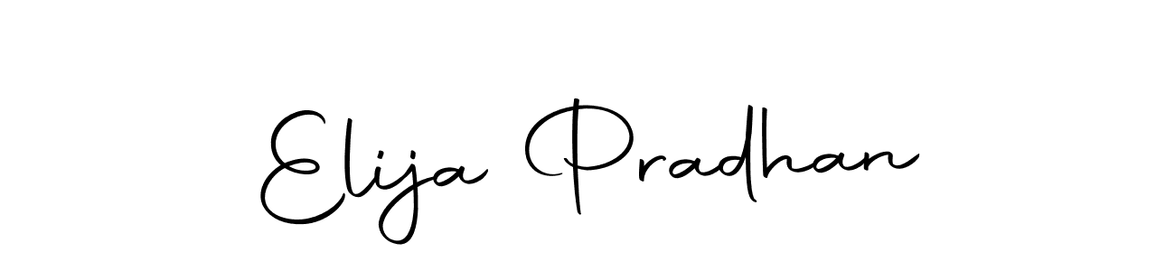 Make a beautiful signature design for name Elija Pradhan. With this signature (Autography-DOLnW) style, you can create a handwritten signature for free. Elija Pradhan signature style 10 images and pictures png