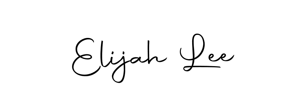 You should practise on your own different ways (Autography-DOLnW) to write your name (Elijah Lee) in signature. don't let someone else do it for you. Elijah Lee signature style 10 images and pictures png