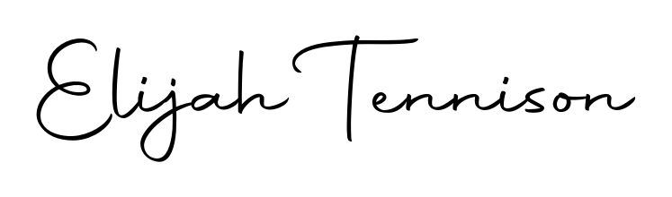 It looks like you need a new signature style for name Elijah Tennison. Design unique handwritten (Autography-DOLnW) signature with our free signature maker in just a few clicks. Elijah Tennison signature style 10 images and pictures png