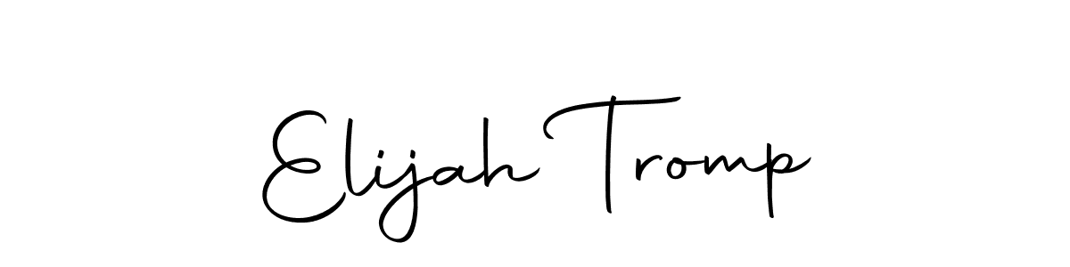 You should practise on your own different ways (Autography-DOLnW) to write your name (Elijah Tromp) in signature. don't let someone else do it for you. Elijah Tromp signature style 10 images and pictures png