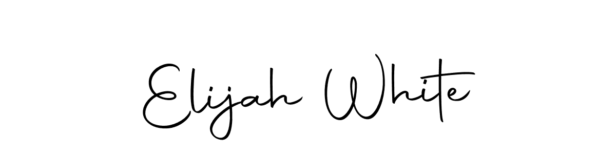 Use a signature maker to create a handwritten signature online. With this signature software, you can design (Autography-DOLnW) your own signature for name Elijah White. Elijah White signature style 10 images and pictures png